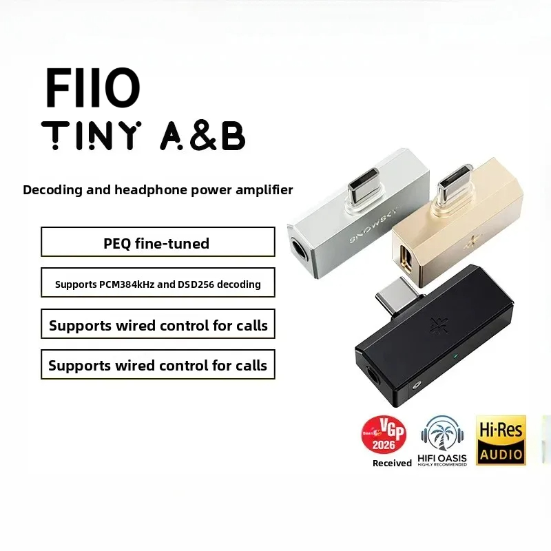 Audio Without Music - FiiO SNOWSKY TinyA/B Direct Plug Type