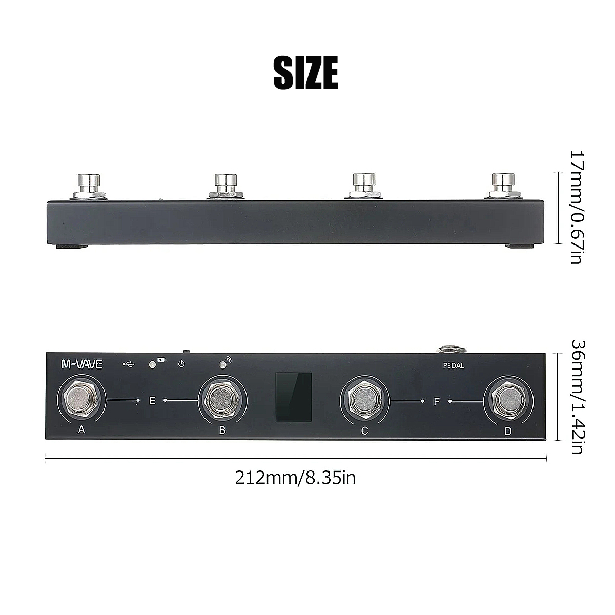 M-VAVE Chocolate MIDI Bluetoot - Midi Controller Pad recension och pris