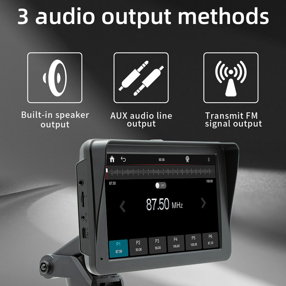 7inch Wireless CarPlay & Andro - Audio Music Image recension och pris