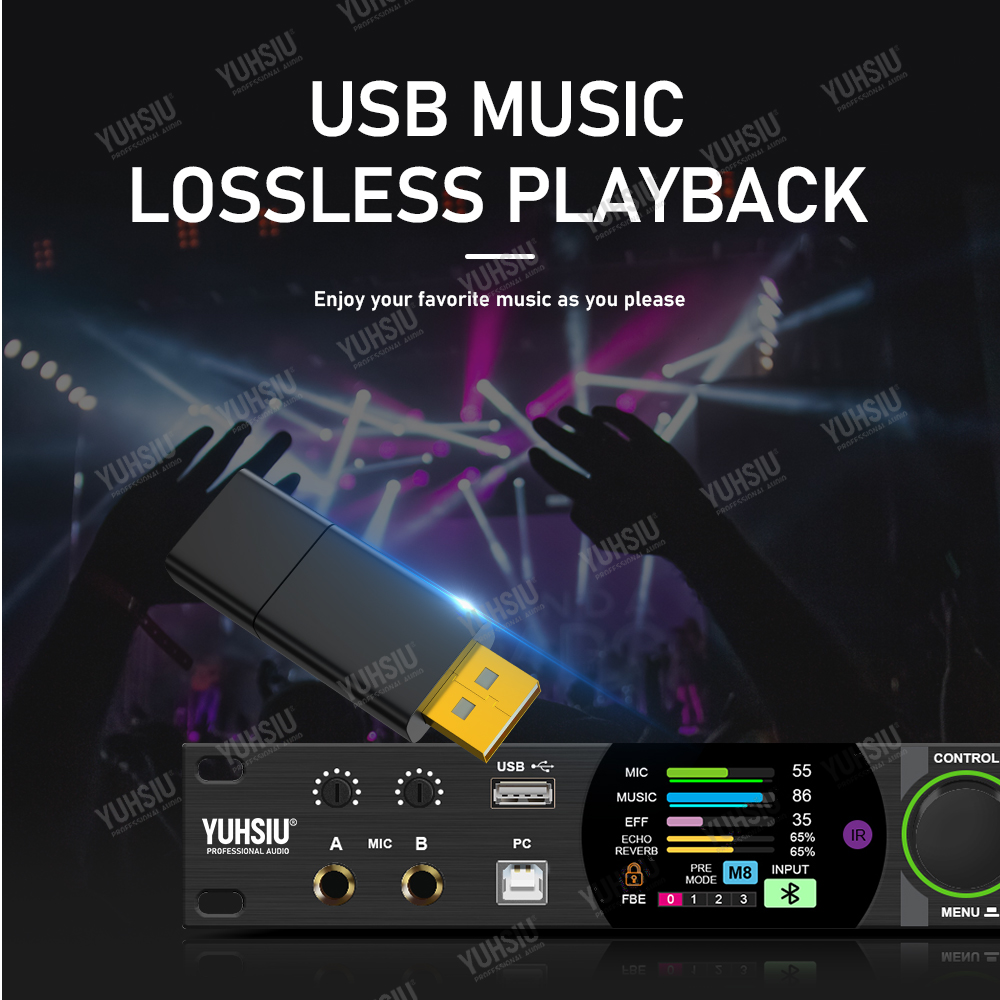 YUHSIU Karaoke Digital Effects - Audio Music Dj recension och pris
