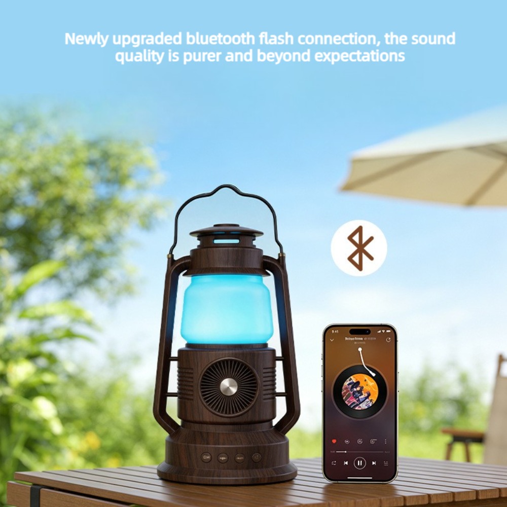 Vintage Lantern Bluetooth Spea - Audio Music Spotify recension och pris