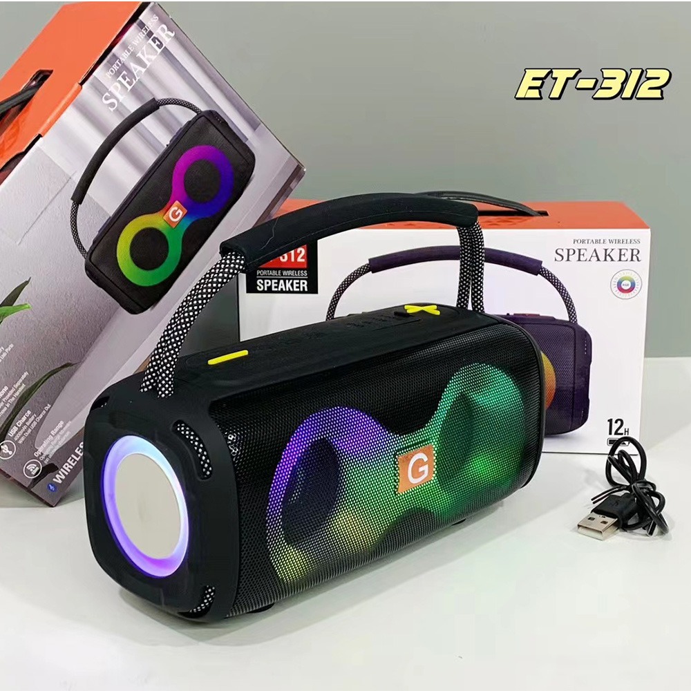 ET-312 Bluetooth Speaker Porta - Audio Music Spotify recension och pris