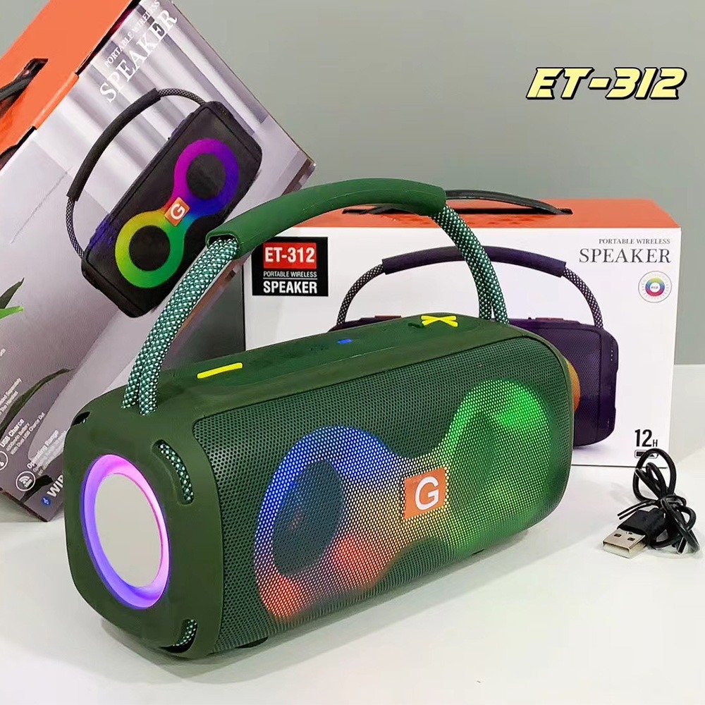 ET-312 Bluetooth Speaker Porta - Audio Music Spotify recension och pris